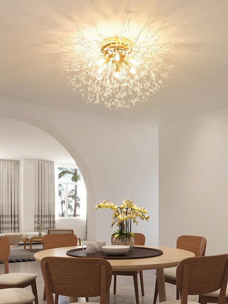 Modern Crystal Chandelier, Ceiling Light | Luxury Home Accessories | Heulog Glow