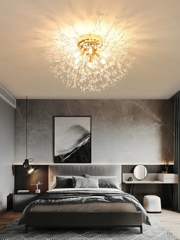 Modern Crystal Chandelier, Ceiling Light | Luxury Home Accessories | Heulog Glow