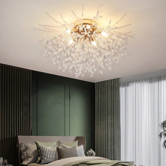 Modern Crystal Chandelier, Ceiling Light | Luxury Home Accessories | Heulog Glow