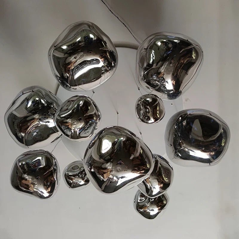 Modern Lava LED Chandeliers PVC Lighting | Luxury Home Accessories | Heulog Glow