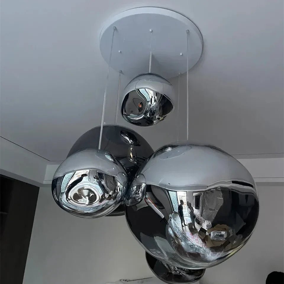 Modern Lava LED Chandeliers PVC Lighting | Luxury Home Accessories | Heulog Glow