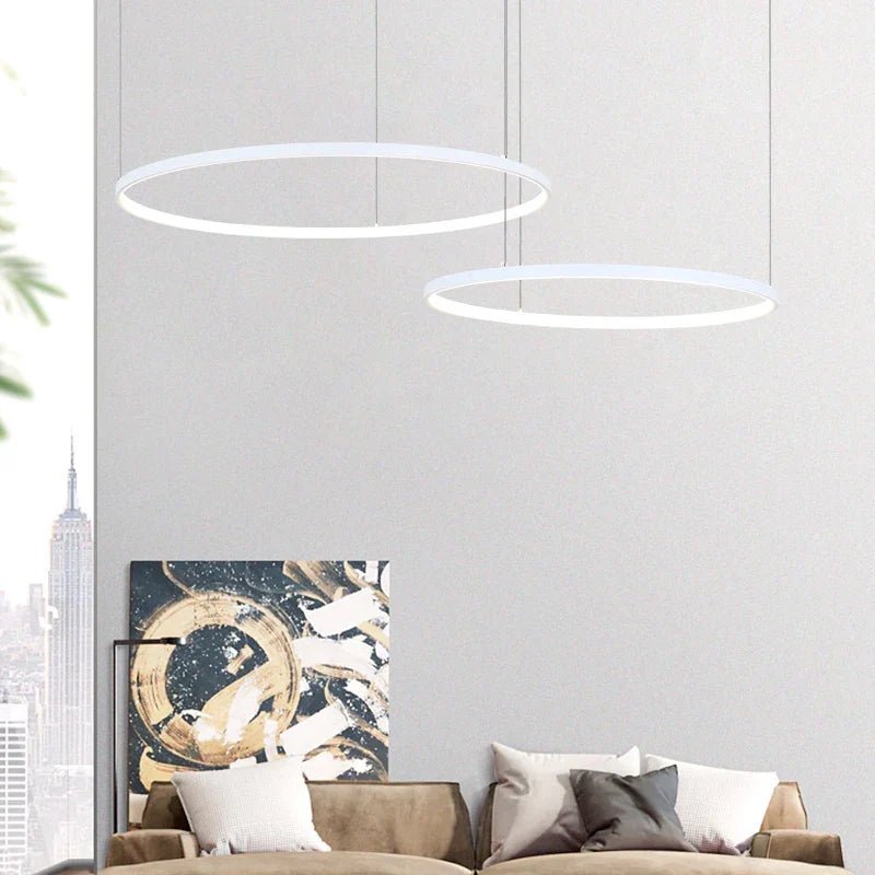 Modern led chandelier circle lights | Luxury Home Accessories | Heulog Glow