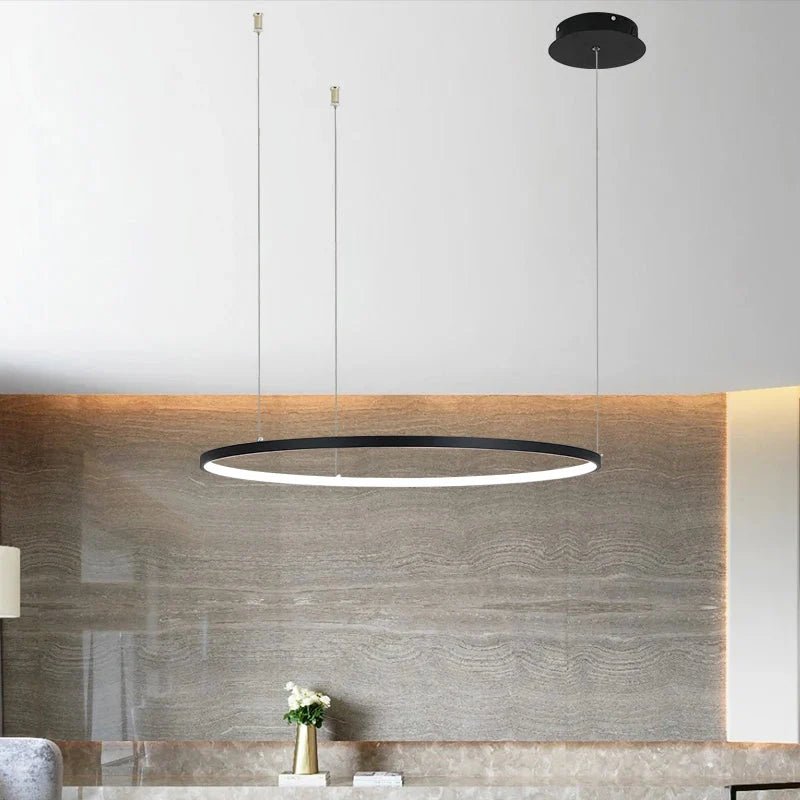 Modern led chandelier circle lights | Luxury Home Accessories | Heulog Glow