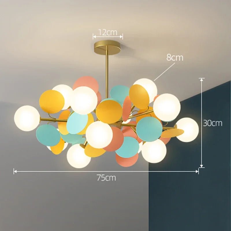 Modern Led Chandeliers Colourful Branch Lustre Luxury Ceiling Light | Luxury Home Accessories | Heulog Glow