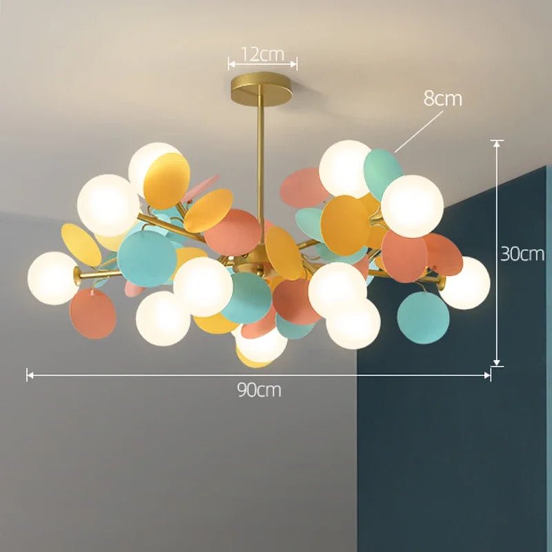 Modern Led Chandeliers Colourful Branch Lustre Luxury Ceiling Light | Luxury Home Accessories | Heulog Glow