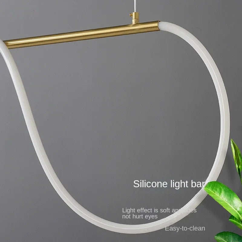 Modern Long Hose Led Ceiling Chandelier | Luxury Home Accessories | Heulog Glow