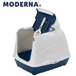 Moderna Hooded Cat Litter Tray 50cm | Luxury Home Accessories | Heulog Glow