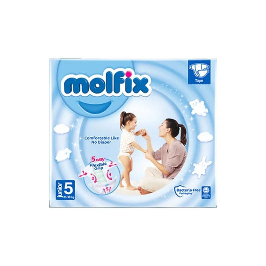Molfix Junior Size 5 - 48 nappies | Luxury Home Accessories | Heulog Glow