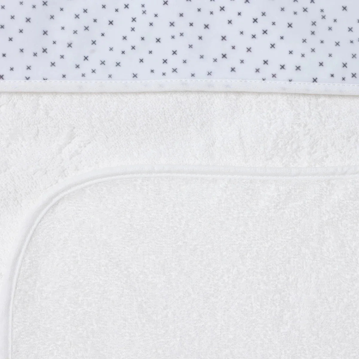 Mollia Baby Towel Girls - White | Luxury Home Accessories | Heulog Glow