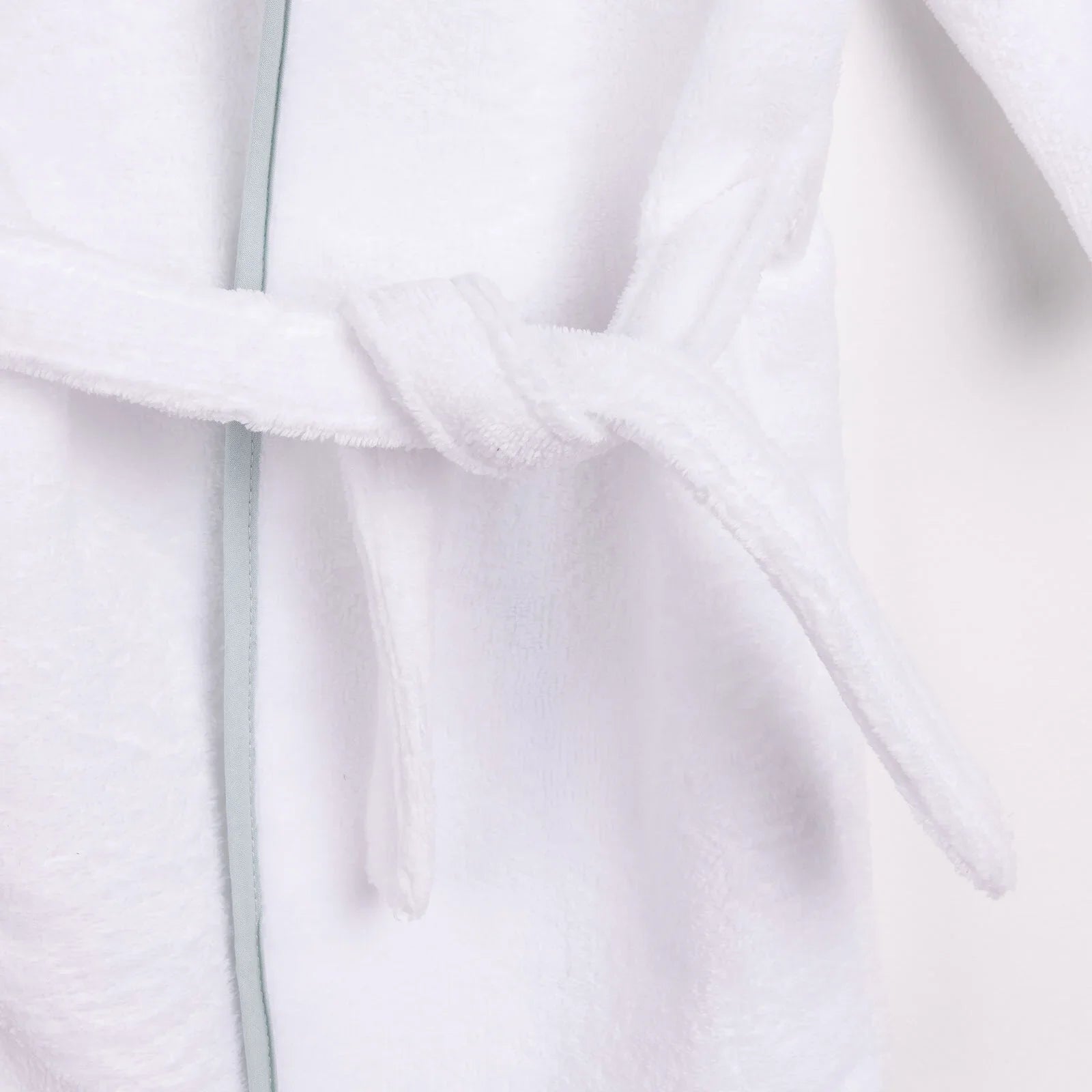 Mollia Boy Baby Bathrobe - White | Luxury Home Accessories | Heulog Glow