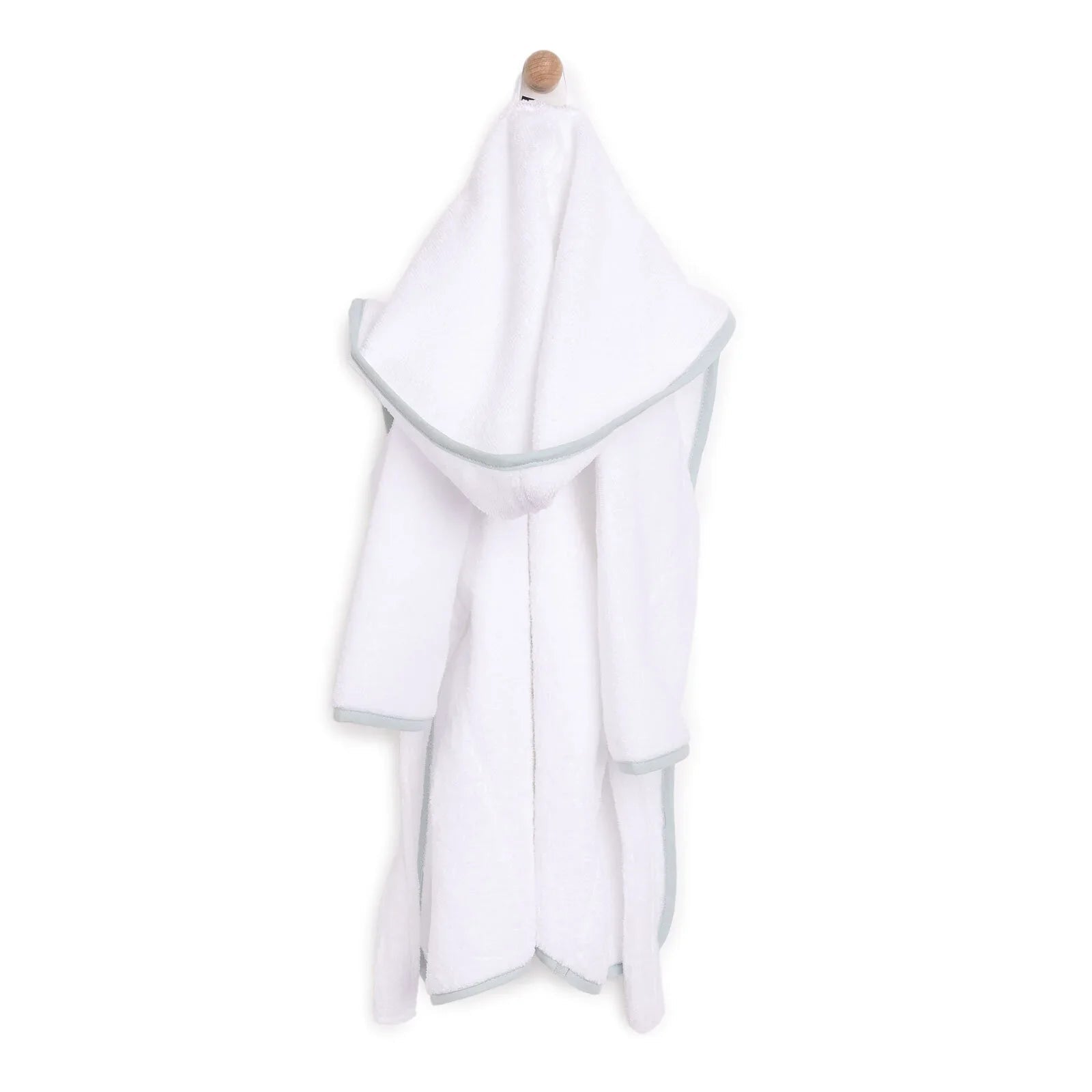 Mollia Boy Baby Bathrobe - White | Luxury Home Accessories | Heulog Glow