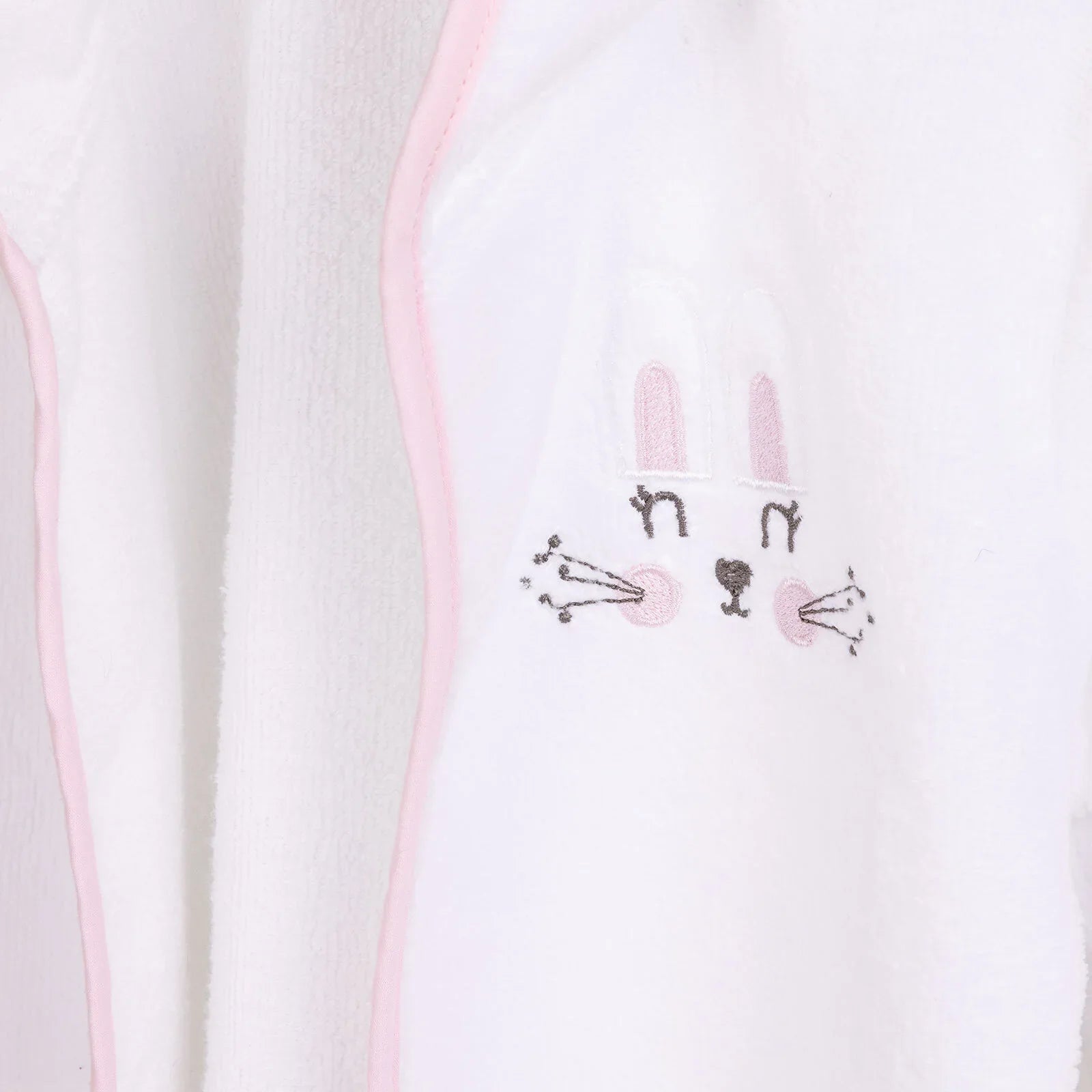 Mollia Girl Baby Bathrobe - White | Luxury Home Accessories | Heulog Glow