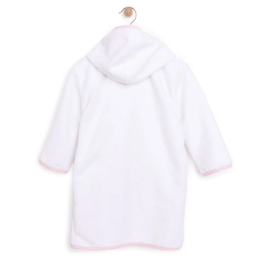 Mollia Girl Baby Bathrobe - White | Luxury Home Accessories | Heulog Glow