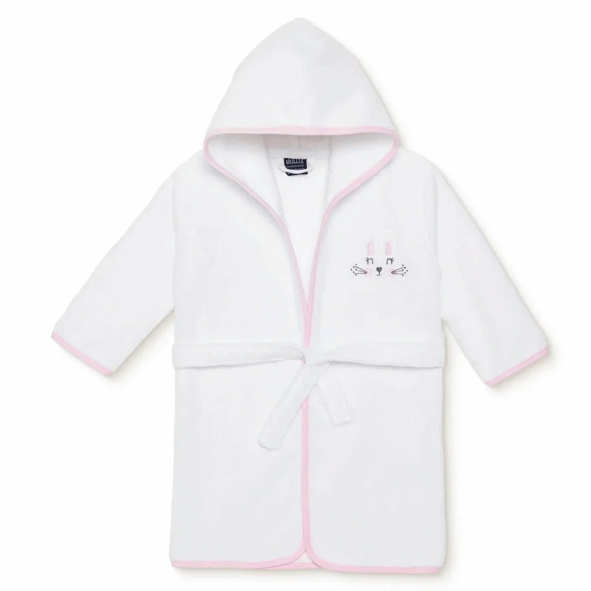 Mollia Girls Baby Bathrobe - White | Luxury Home Accessories | Heulog Glow