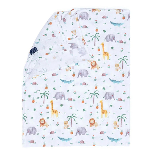 Mollia Unisex Muslin Blanket - Ecru | Luxury Home Accessories | Heulog Glow