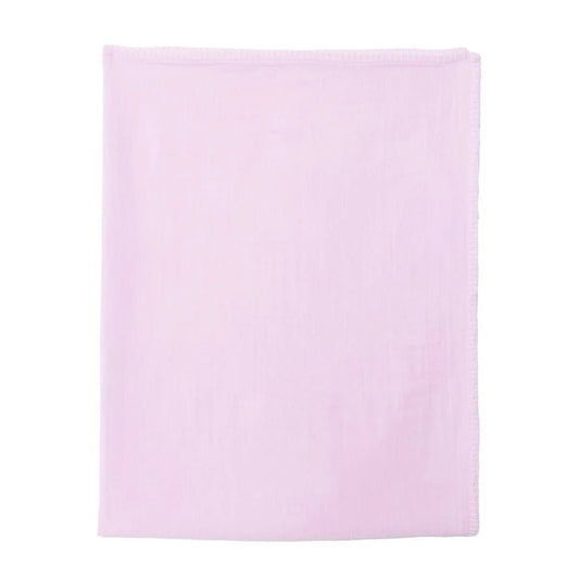 Mollia Unisex Muslin Blanket - Pink | Luxury Home Accessories | Heulog Glow