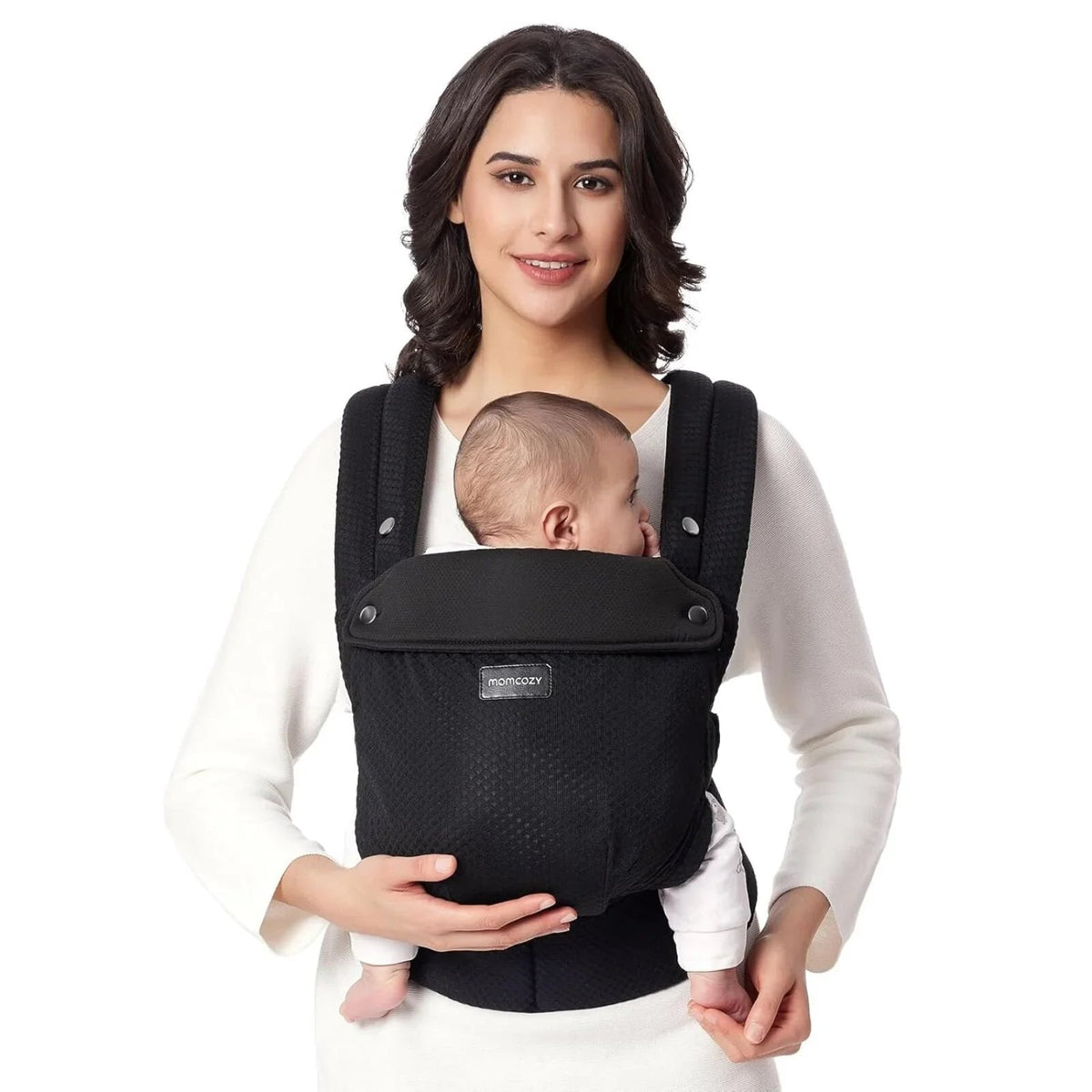 Momcozy Baby Carrier Newborn to Toddler Air Mesh - Black | Luxury Home Accessories | Heulog Glow