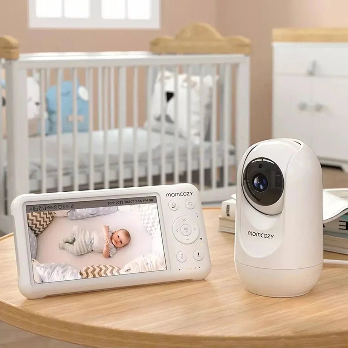 Momcozy BM01 5" Baby Monitor & Camera | Luxury Home Accessories | Heulog Glow