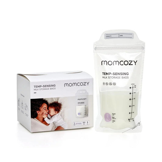 Momcozy Breast Milk Storage Bags 180ml 50 pcs | Luxury Home Accessories | Heulog Glow