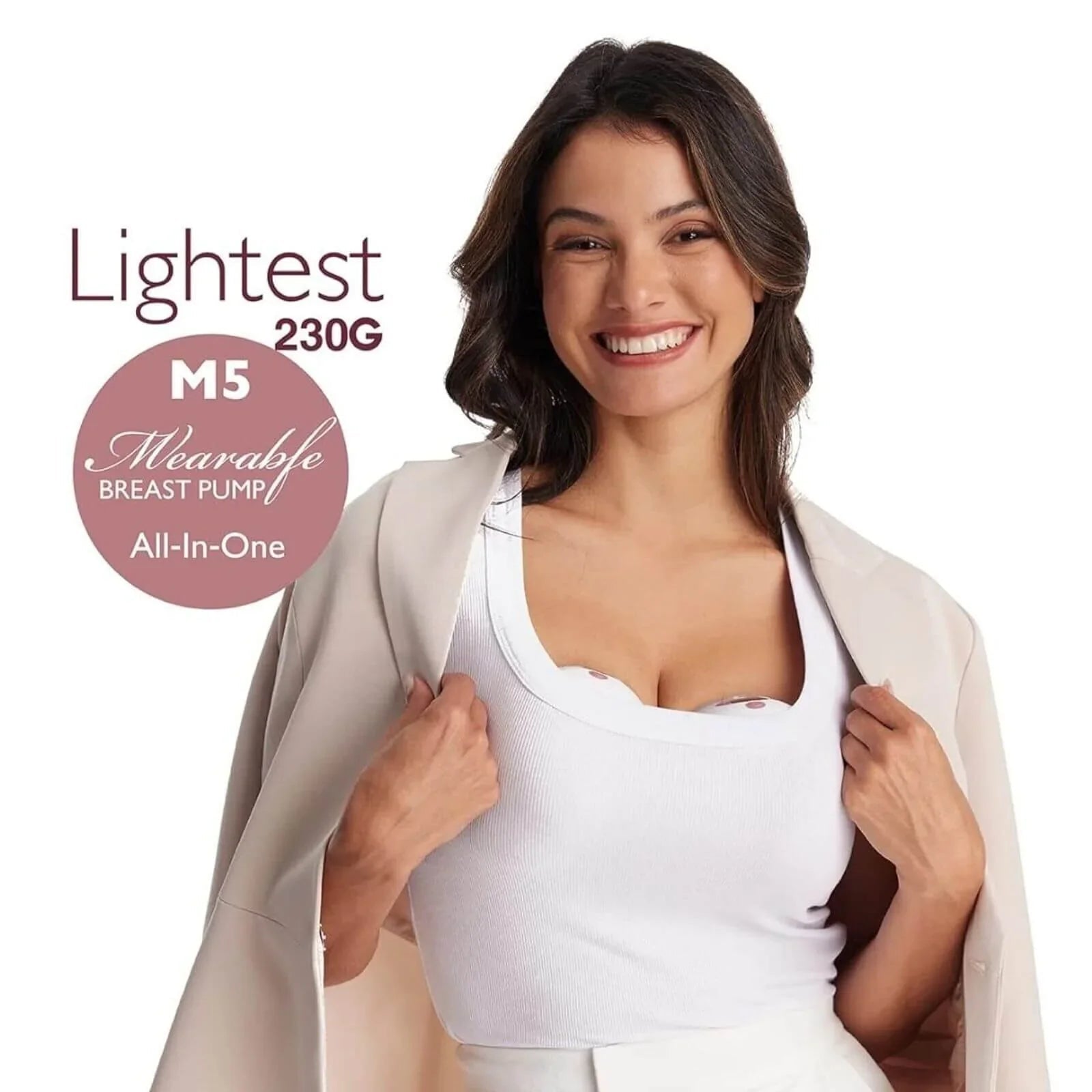 Momcozy M5 Double Wearable Electric Breast Pump | Luxury Home Accessories | Heulog Glow