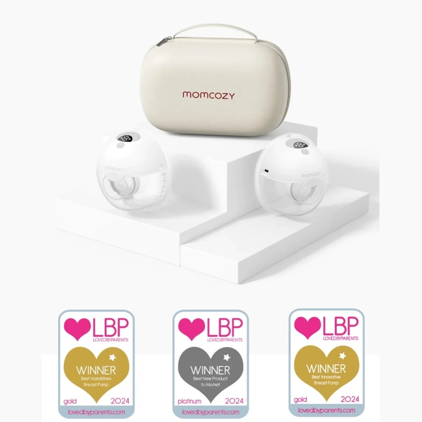 Momcozy M5 Double Wearable Electric Breast Pump | Luxury Home Accessories | Heulog Glow