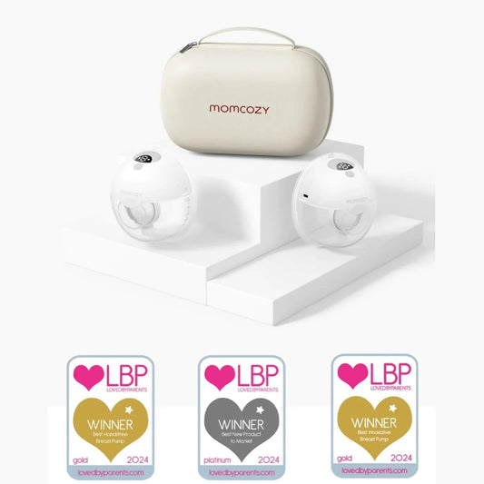 Momcozy M5 Double Wearable Electric Breast Pump | Luxury Home Accessories | Heulog Glow