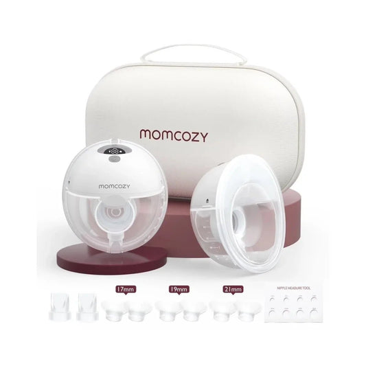 Momcozy M5 Smart Wearable Electric Breast Pump Double - Gray | Luxury Home Accessories | Heulog Glow