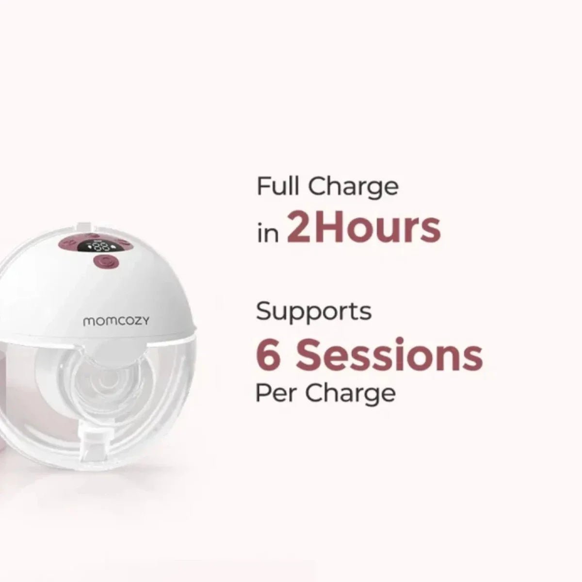 Momcozy M5 Smart Wearable Electric Breast Pump Double - Gray | Luxury Home Accessories | Heulog Glow