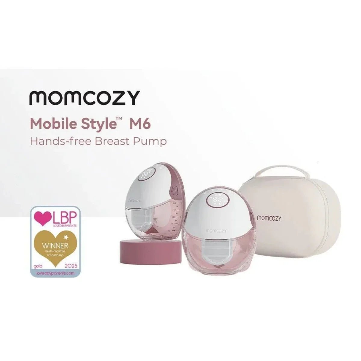 Momcozy M6 Mobile Style Double Wearable Electric Breast Pump | Luxury Home Accessories | Heulog Glow
