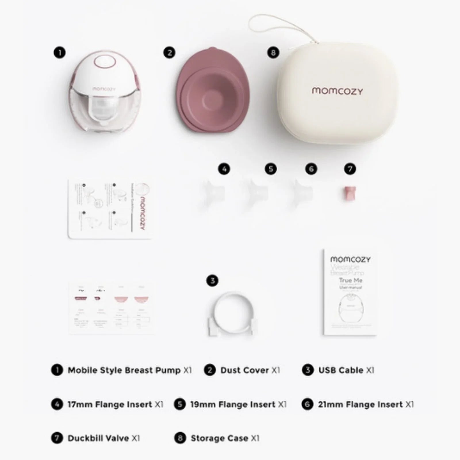 Momcozy M6 Single Electric Breast Pump | Luxury Home Accessories | Heulog Glow