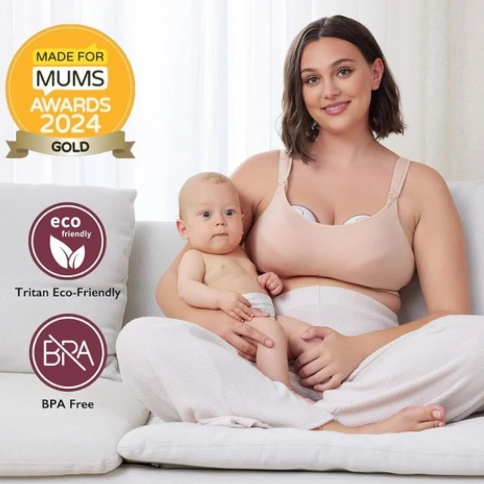 Momcozy M6 Single Electric Breast Pump | Luxury Home Accessories | Heulog Glow