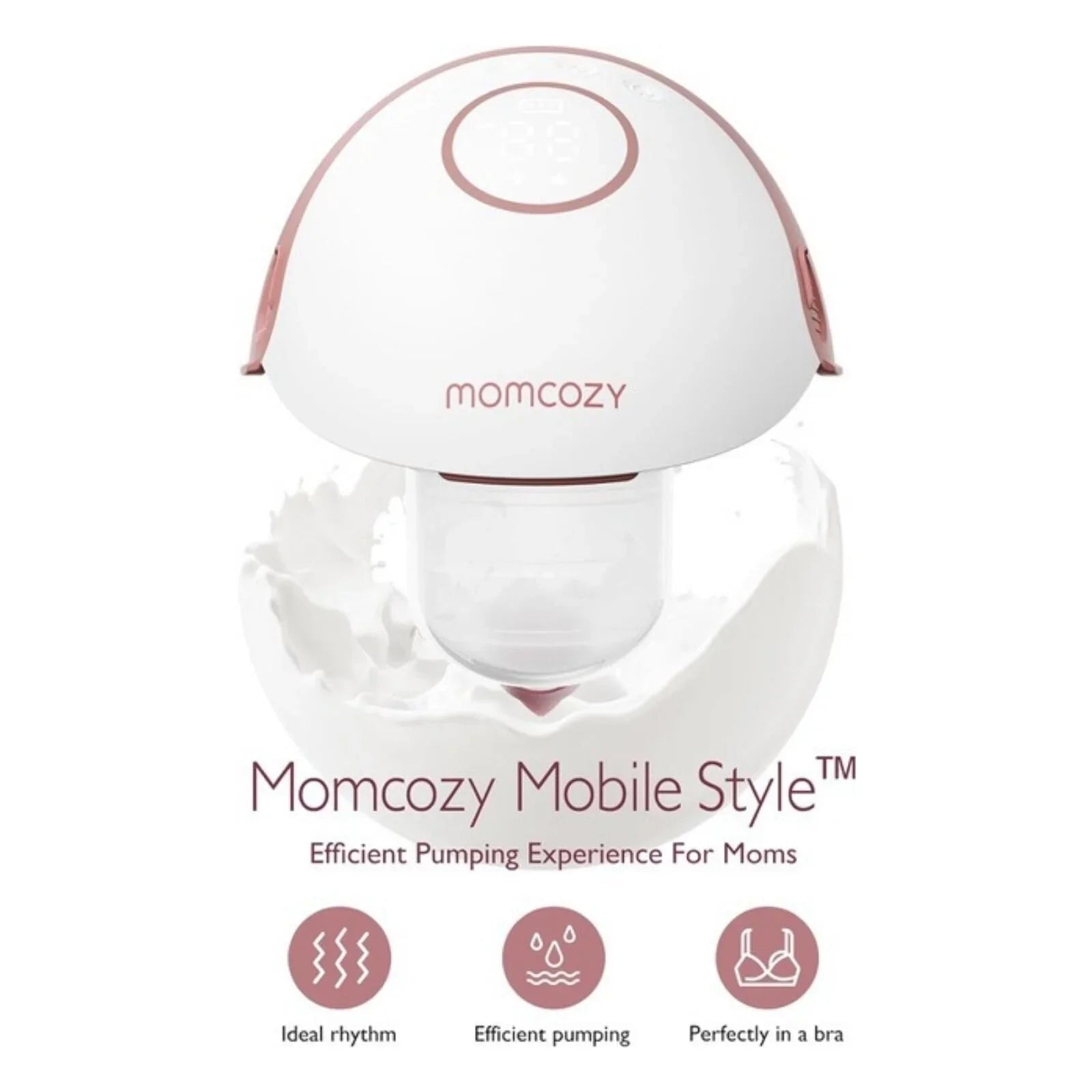 Momcozy M6 Single Electric Breast Pump | Luxury Home Accessories | Heulog Glow