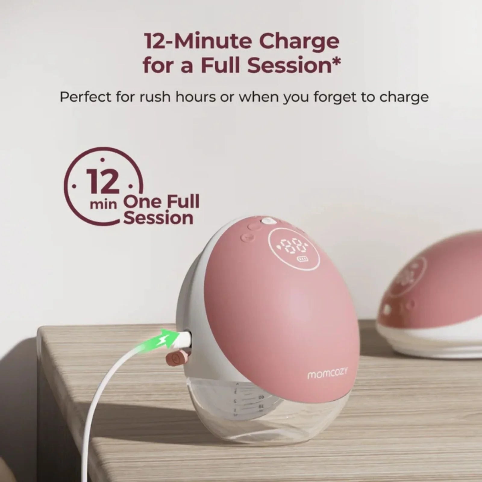Momcozy M9 Mobile Flow Double Breast Pump | Luxury Home Accessories | Heulog Glow