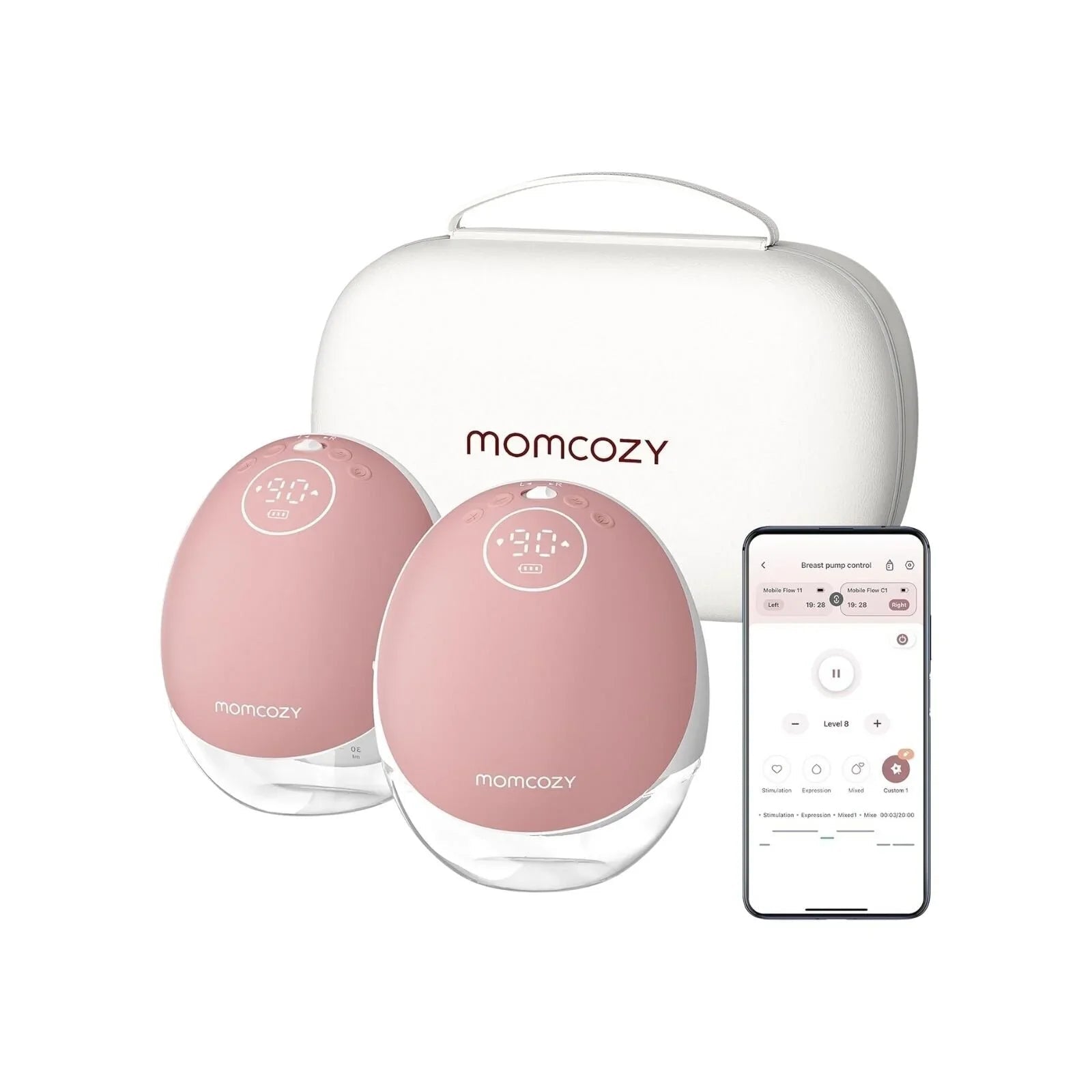 Momcozy M9 Mobile Flow Double Breast Pump | Luxury Home Accessories | Heulog Glow