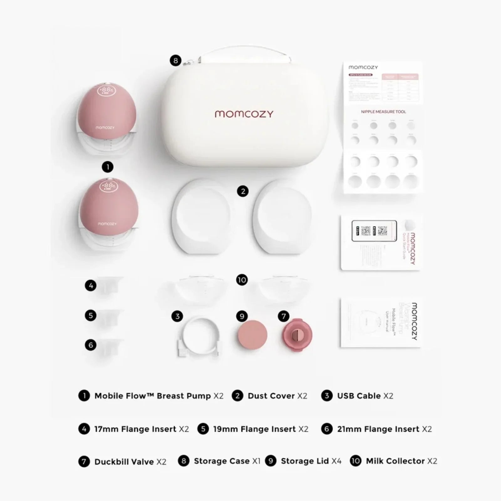 Momcozy M9 Mobile Flow Double Breast Pump | Luxury Home Accessories | Heulog Glow