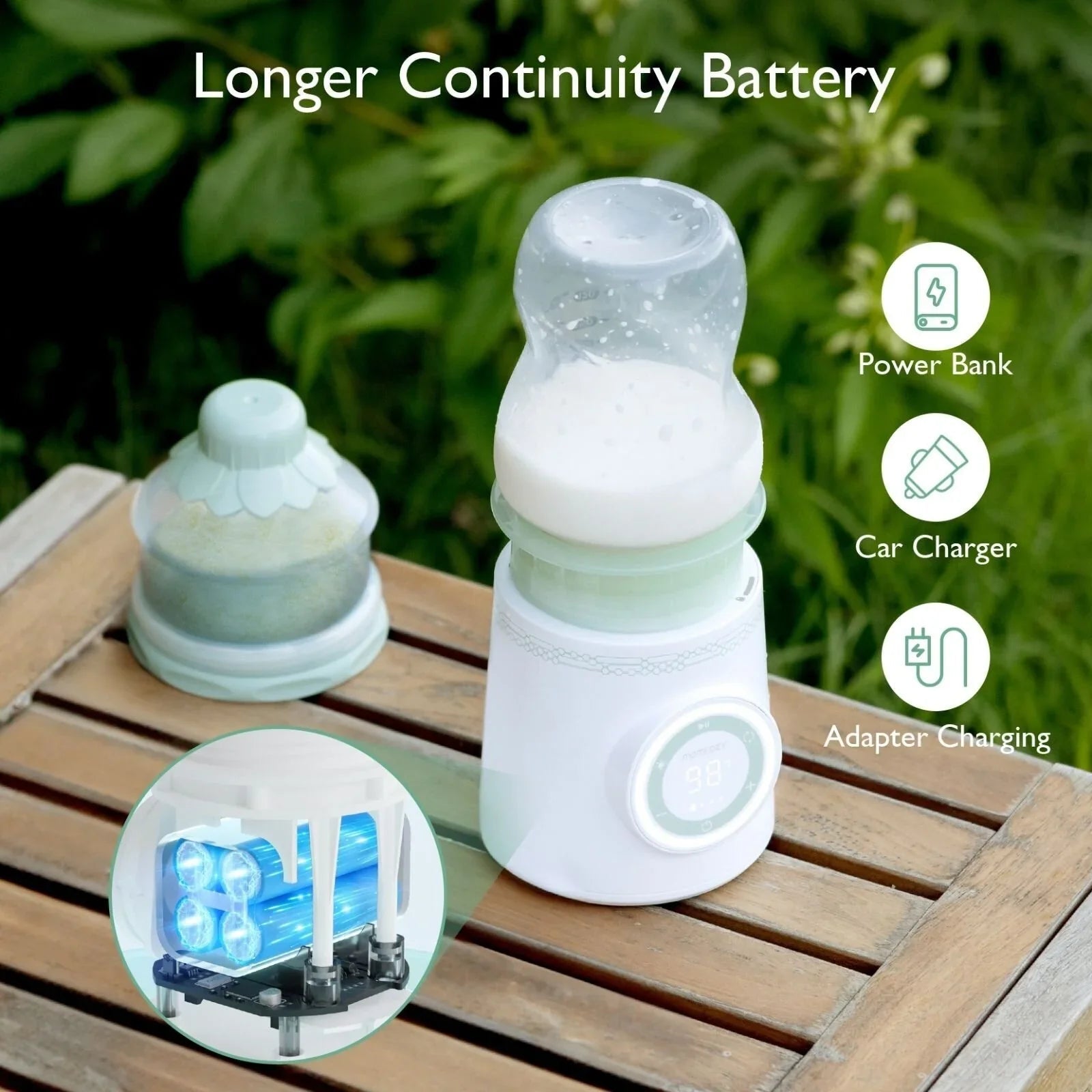 Momcozy Portable Bottle Warmer | Luxury Home Accessories | Heulog Glow