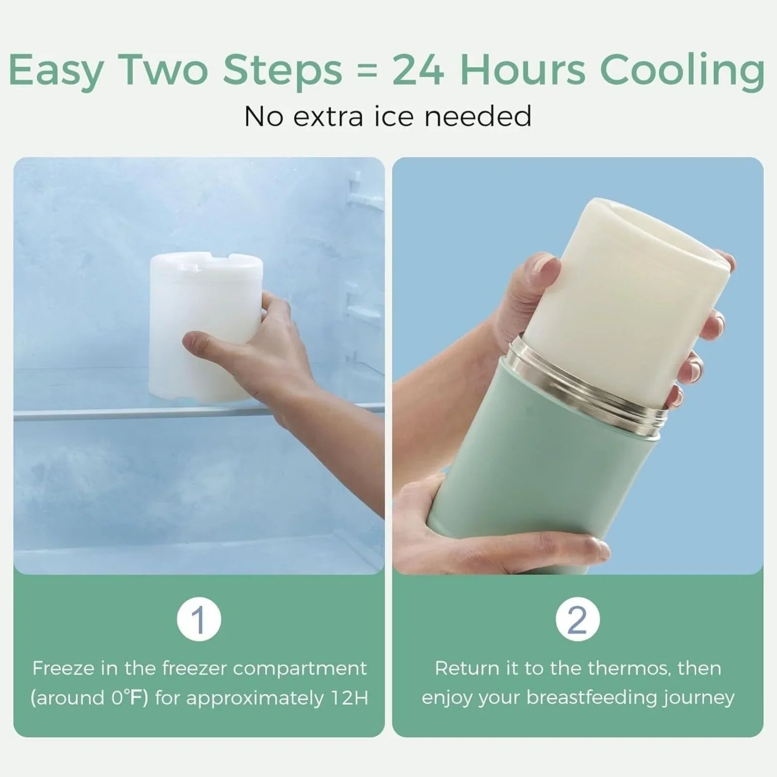 Momcozy Portable Breast Milk Cooler | Luxury Home Accessories | Heulog Glow