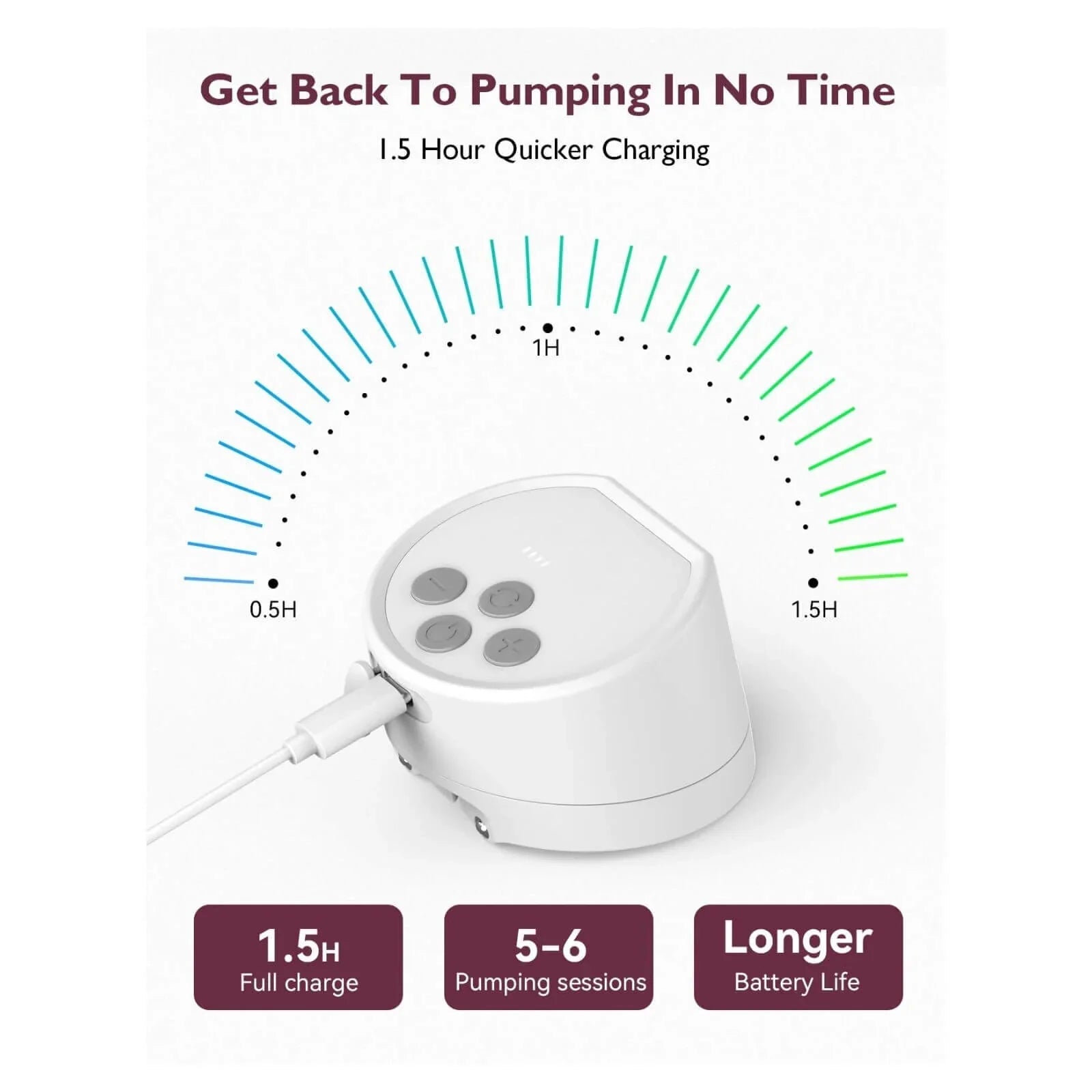 Momcozy S12 Pro Wearable Electric Breast Pump | Luxury Home Accessories | Heulog Glow
