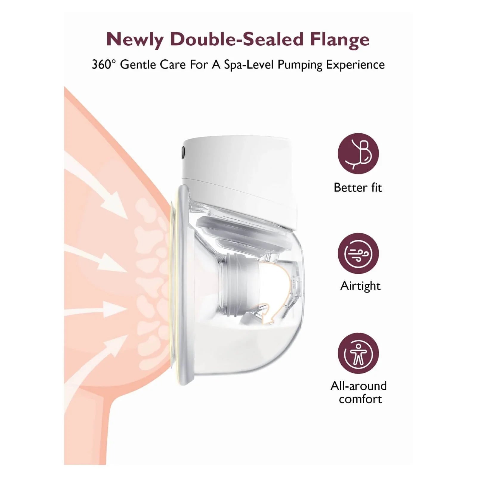 Momcozy S12 Pro Wearable Electric Breast Pump | Luxury Home Accessories | Heulog Glow
