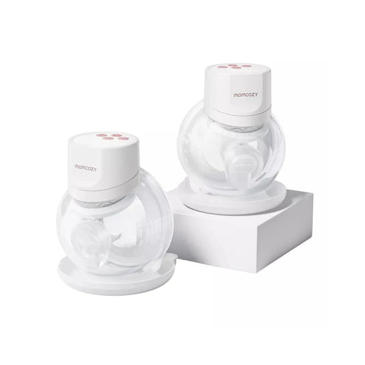 Momcozy S12 Pro+ Wearable Electric Breast Pump Double - White | Luxury Home Accessories | Heulog Glow