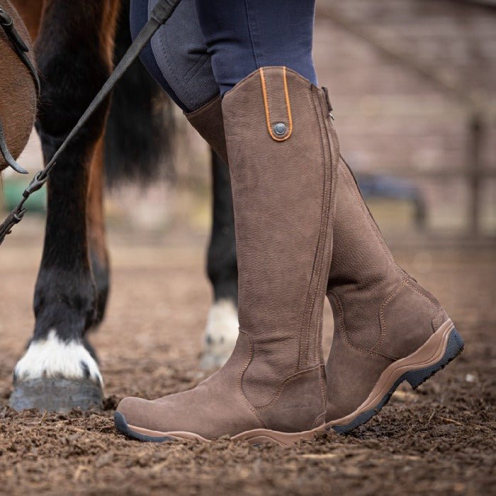 Montana Riding Boots - Brown - Standard Calf and Wide Calf | Luxury Home Accessories | Heulog Glow
