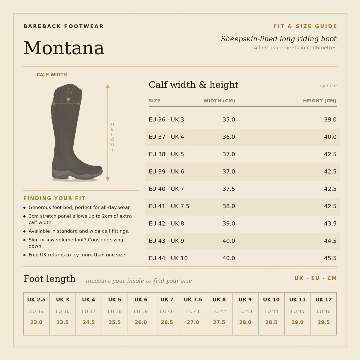 Montana Riding Boots - Brown - Standard Calf and Wide Calf | Luxury Home Accessories | Heulog Glow