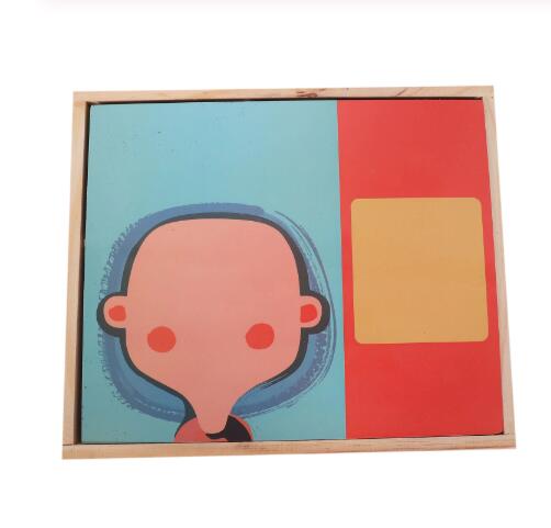 Montessori Magnetic Fun Puzzle Children's Wooden Puzzle Box Game Cartoon Educational Painting Toys For Children Gift Antistress | Luxury Home Accessories | Heulog Glow