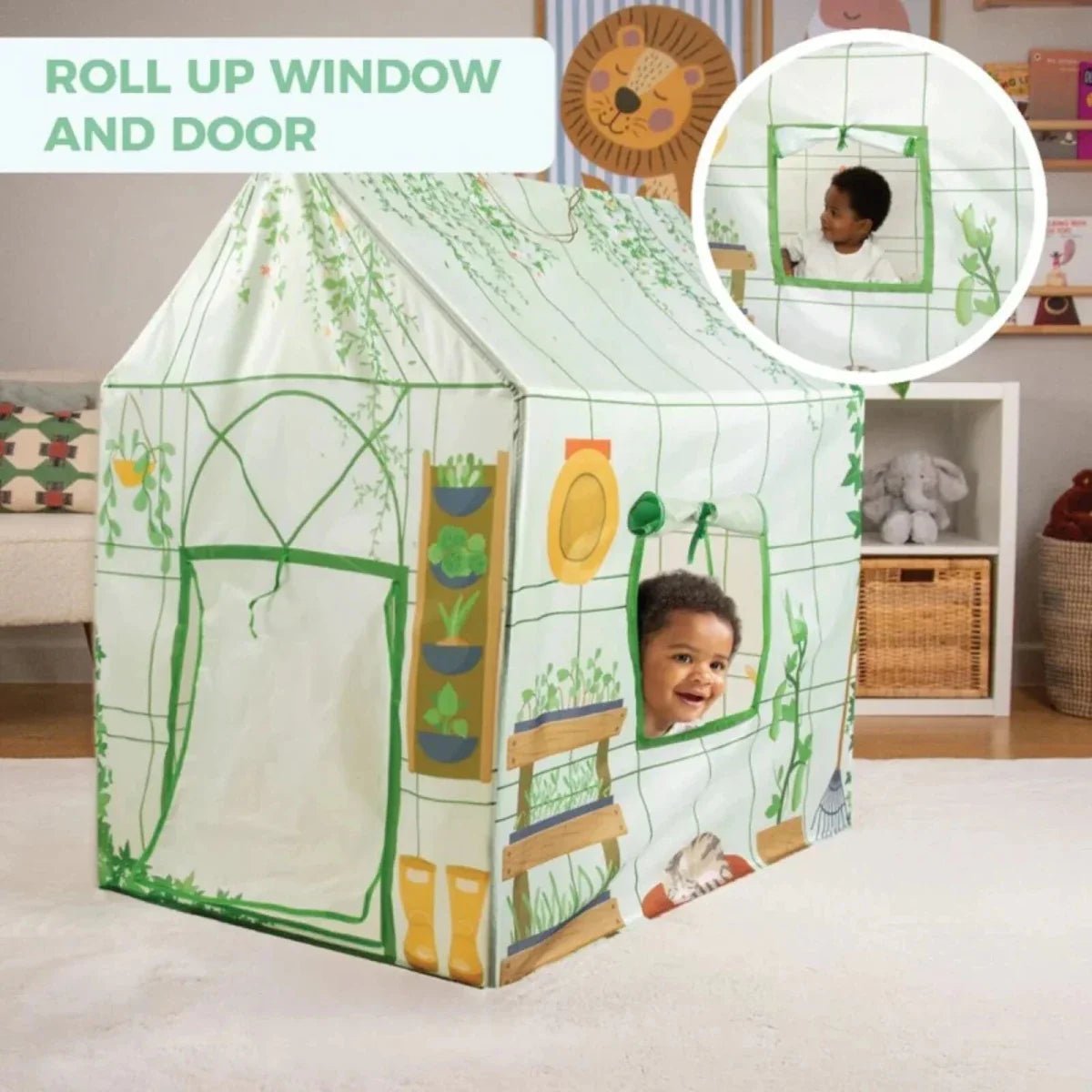 Mookie Activo Pop-Up Tent - Greenhouse | Luxury Home Accessories | Heulog Glow
