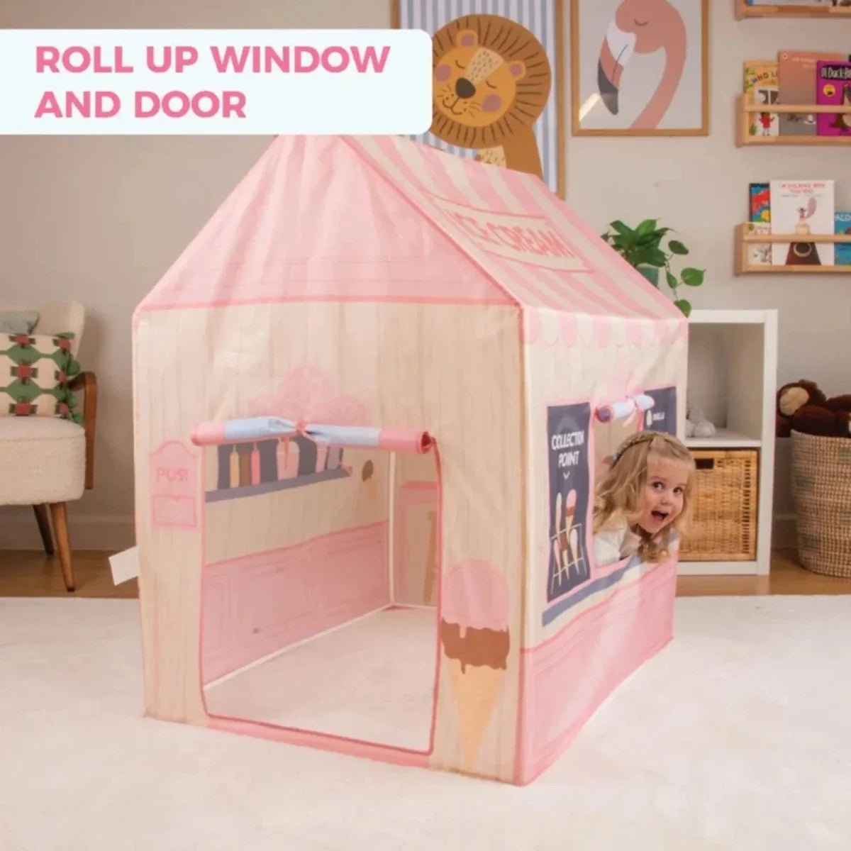 Mookie Activo Pop-Up Tent - Ice Cream | Luxury Home Accessories | Heulog Glow