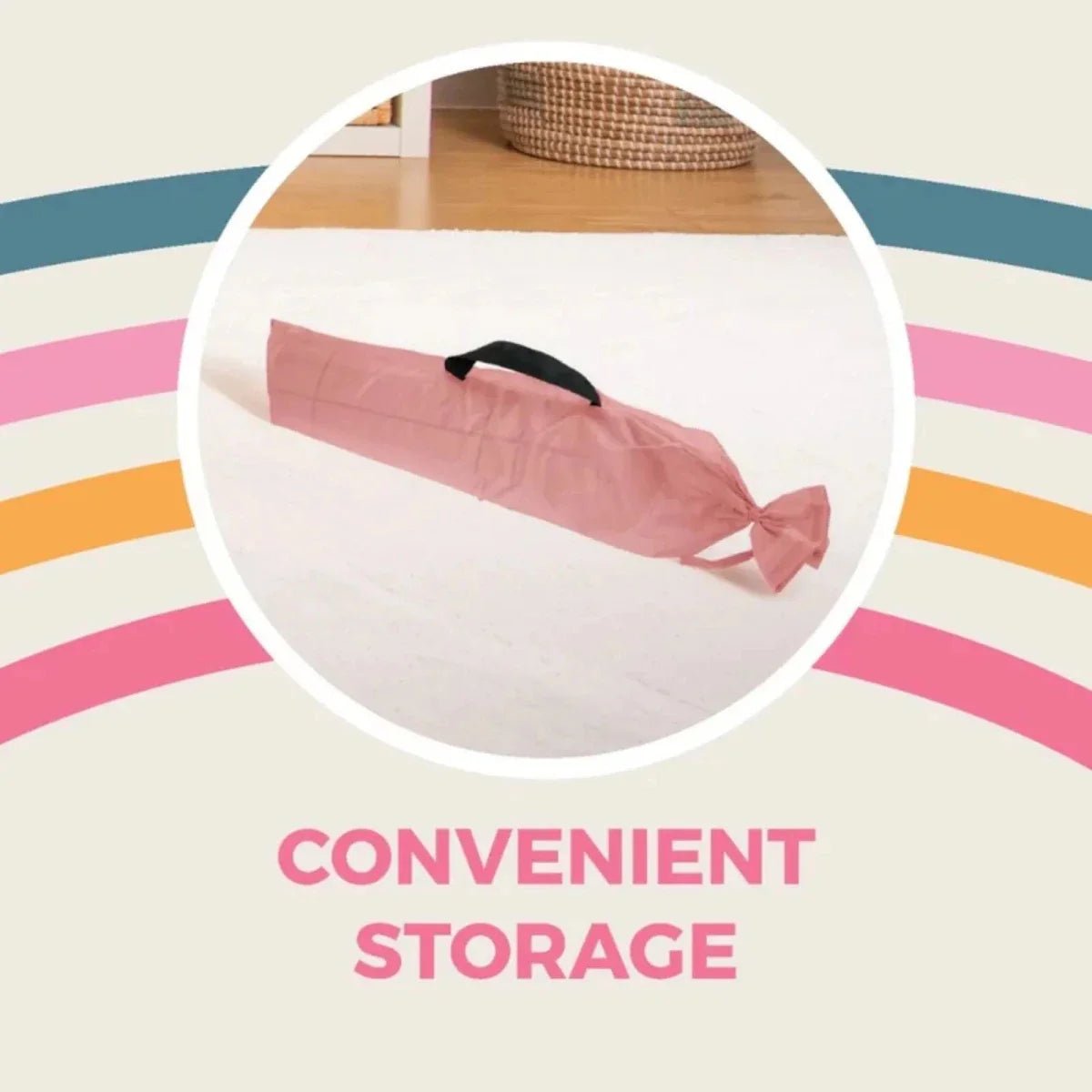 Mookie Activo Pop-Up Tent - Ice Cream | Luxury Home Accessories | Heulog Glow