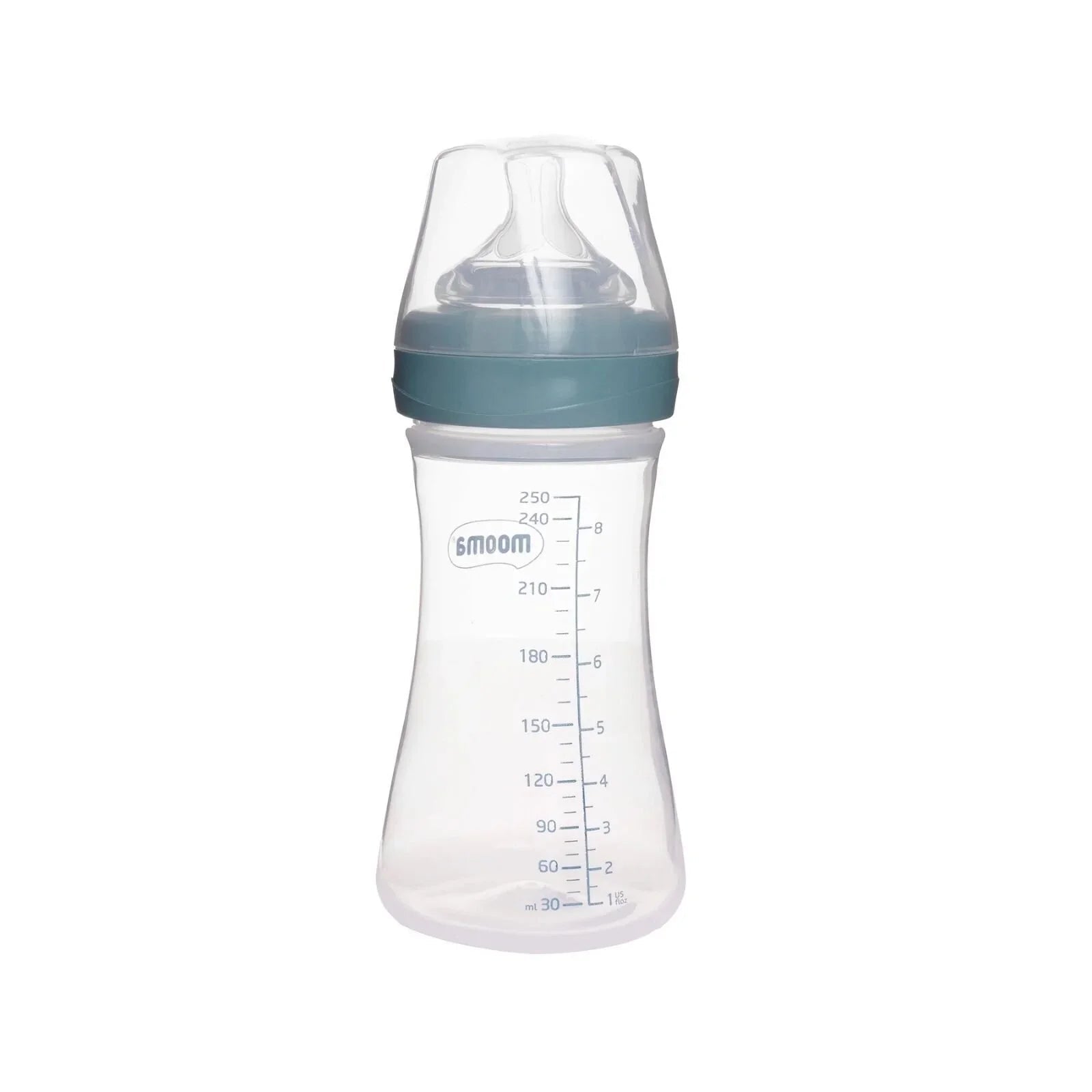 Mooma Kindy Bottle Medium Flow 6-18 months 250ml - Ball Blue | Luxury Home Accessories | Heulog Glow