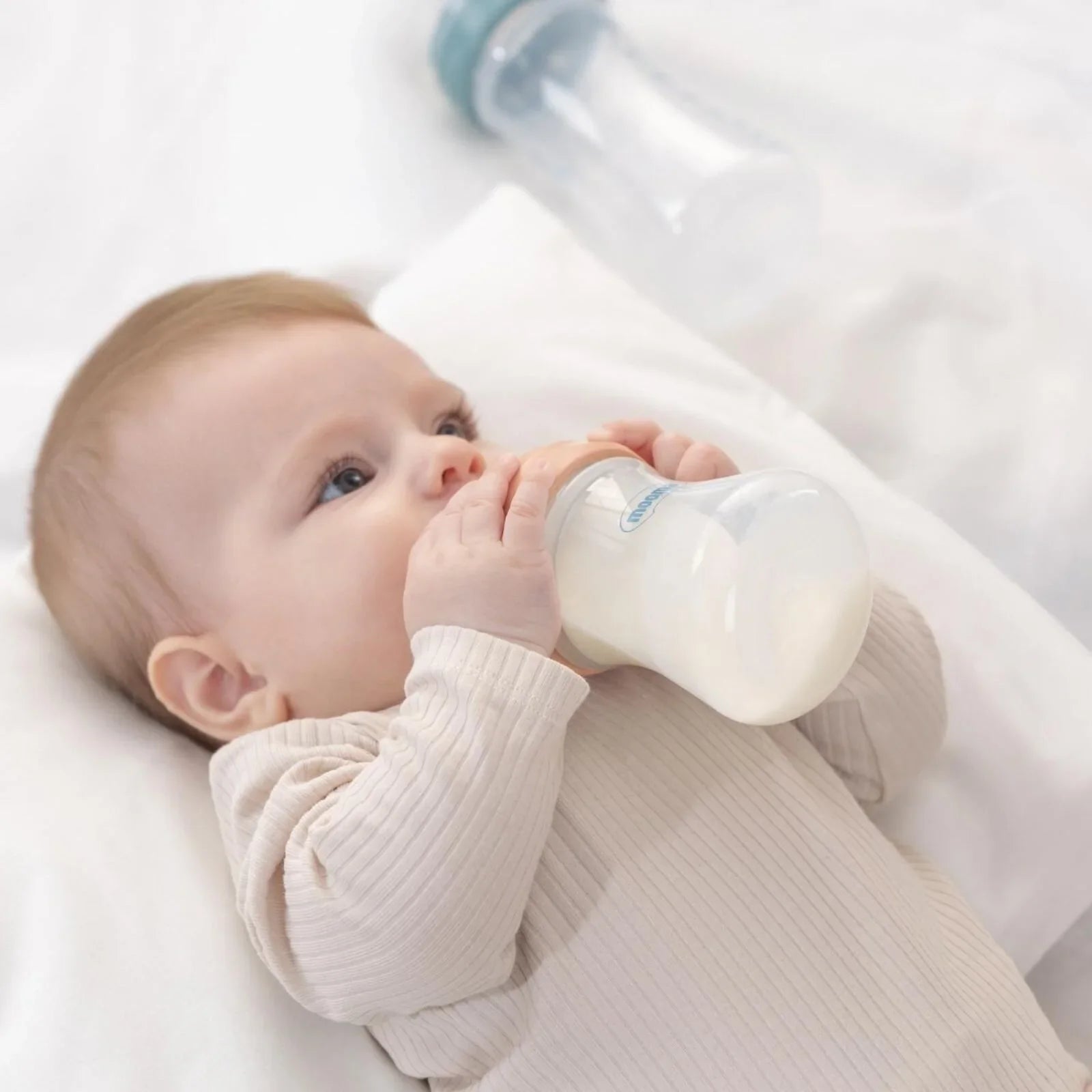 Mooma Kindy Feeding Bottle Starter Set - Old Rose | Luxury Home Accessories | Heulog Glow