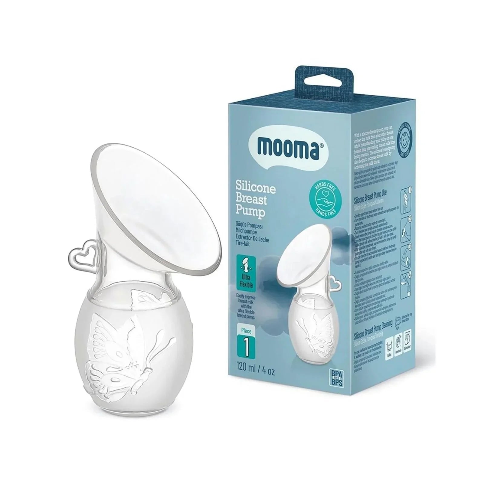 Mooma Kindy Silicone Breast Pump | Luxury Home Accessories | Heulog Glow