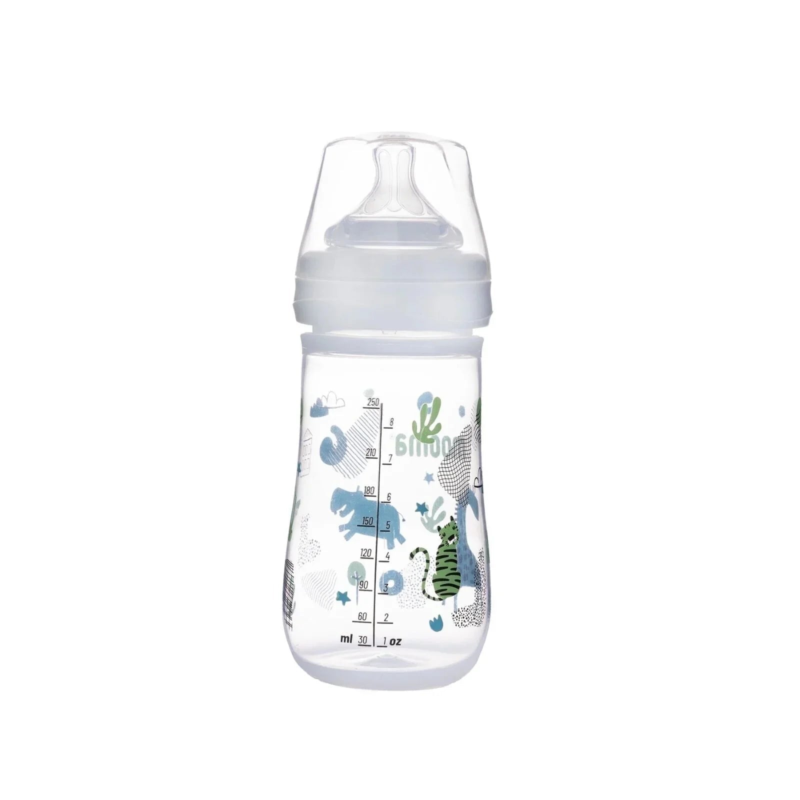 Mooma Neeko Bottle Fast Flow 18+ months 250ml - Animals | Luxury Home Accessories | Heulog Glow